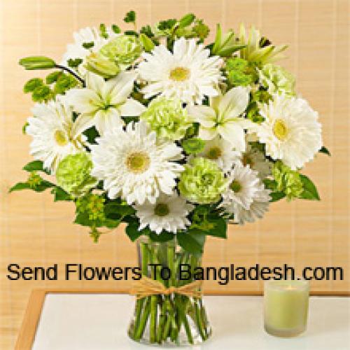 Beautiful Gerberas and Alstroemeria with Fillers