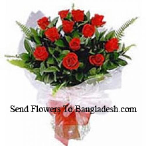 12 Radiant Red Roses